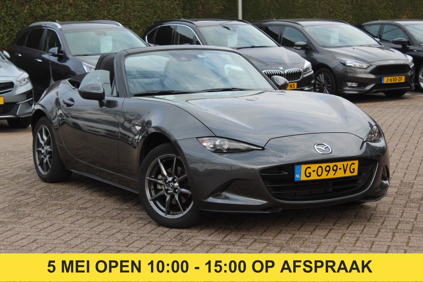 Mazda MX-5 - 1.5 SkyActiv-G 132 GT-M / Camera / Leder / Keyless / Sportstoelen / Navigatie / DAB / Crui - AutoWereld.nl