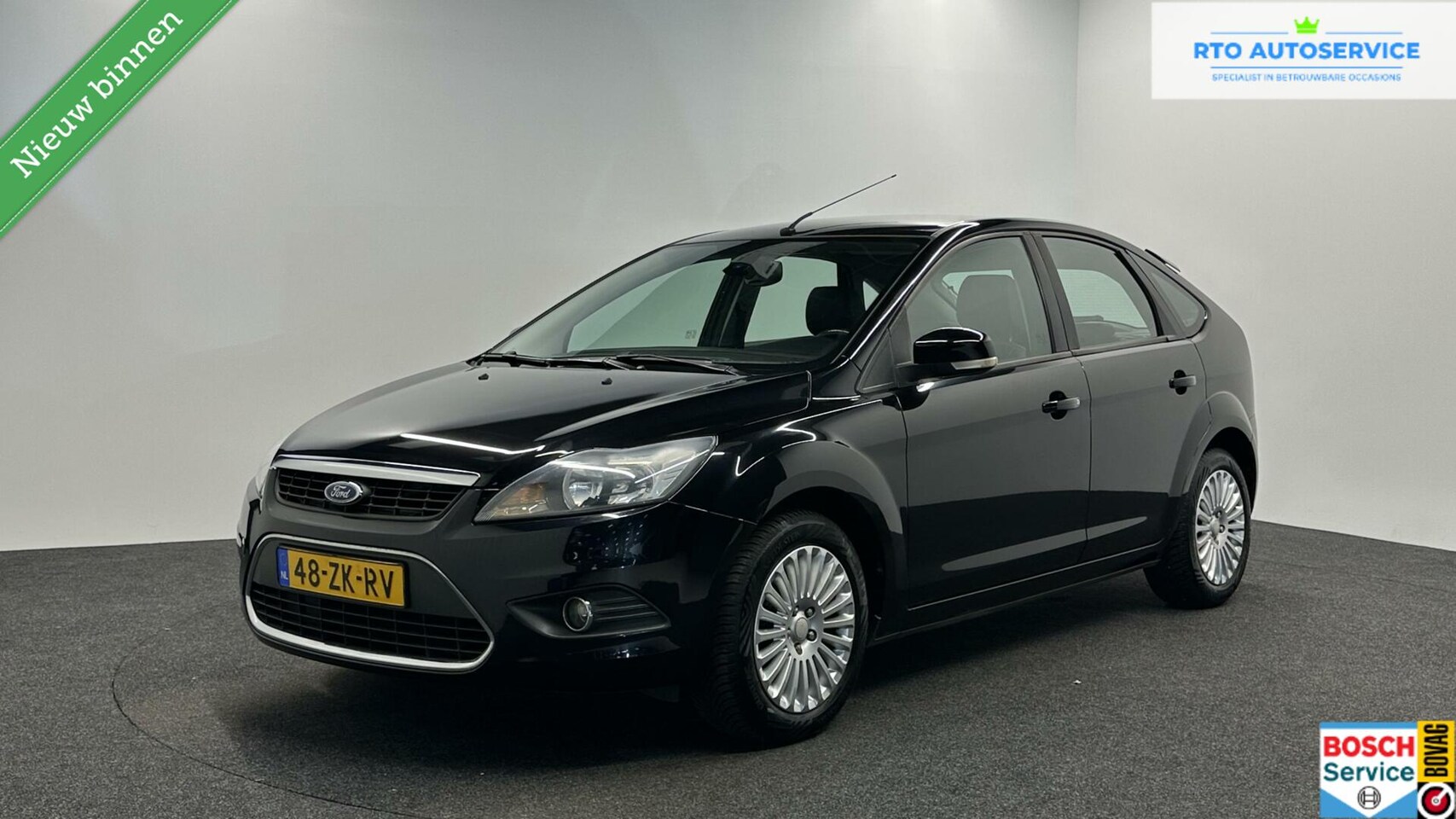 Ford Focus - 1.6 Titanium|Leer|Airco|Cruise|Navi|NAP| - AutoWereld.nl