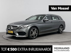 Mercedes-Benz C-klasse Estate - 180 AMG Sport Edition Head-up display | Elektr. verstelbare/verwarmbare lederen stoelen +