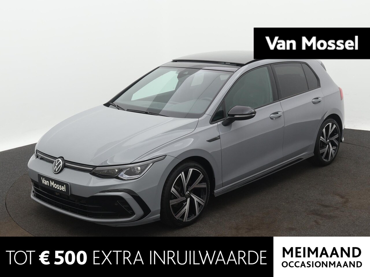 Volkswagen Golf - 1.5 eTSI R-Line Business | Climate Control | Panoramadak | Camera | Stoelverwarming | Park - AutoWereld.nl
