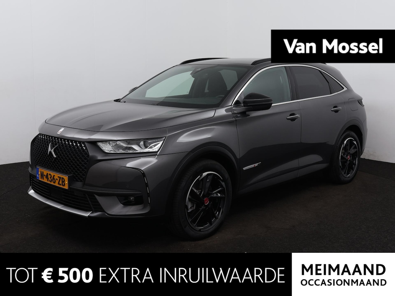 DS 7 Crossback - E-Tense Performance Line |  Automaat | Trekhaak | climate control | DAB | Navigatie | Bleu - AutoWereld.nl