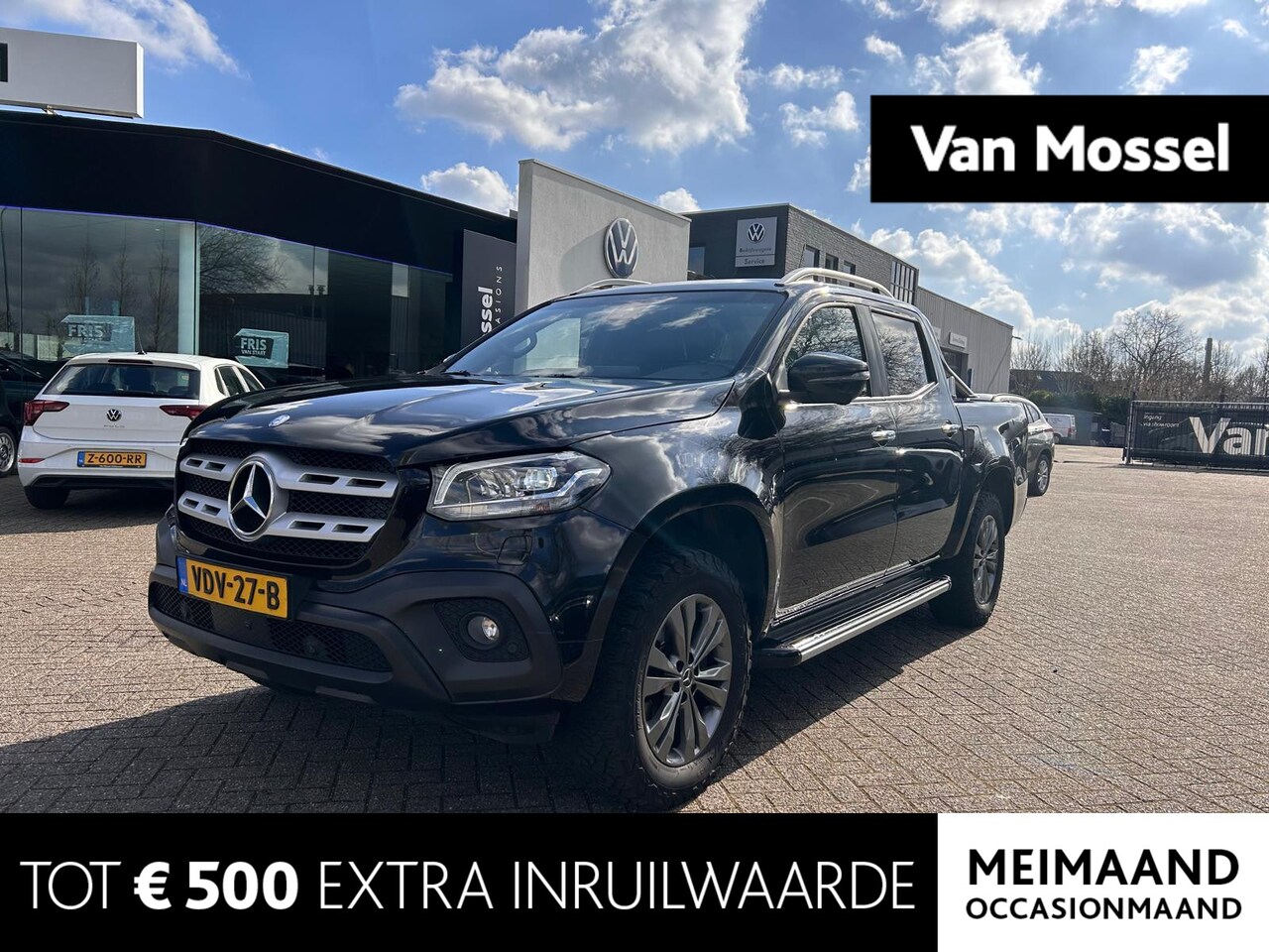 Mercedes-Benz X-klasse - 250 d 4-MATIC Progressive | VERWACHT | TREKHAAK | 360 CAMERA | NAVIGATIE | KLIMAATREGELING - AutoWereld.nl