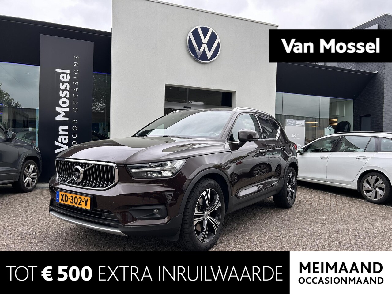 Volvo XC40 - 2.0 T4 Inscription | VERWACHT l LEDER | 360 CAMERA | STOELVERWARMING | CRUISE CONTROL | NA - AutoWereld.nl