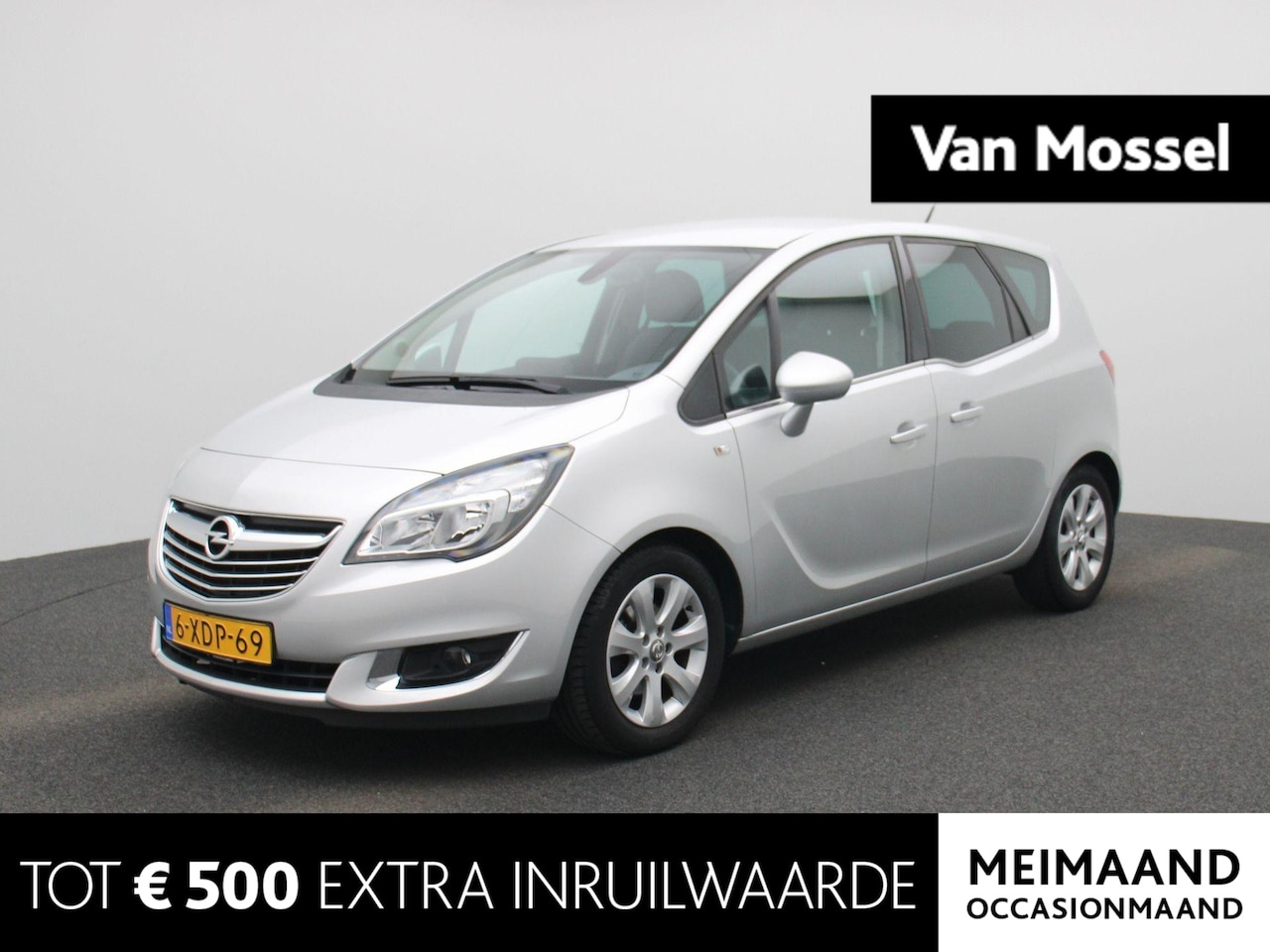 Opel Meriva - 1.4 Turbo Cosmo | Airco | Parkeersensoren | - AutoWereld.nl