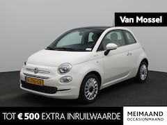 Fiat 500 - 1.0 Hybrid Dolcevita DAB RADIO | MEDIA SCHERM | PANORAMADAK | HALF LEER | AIRCO |