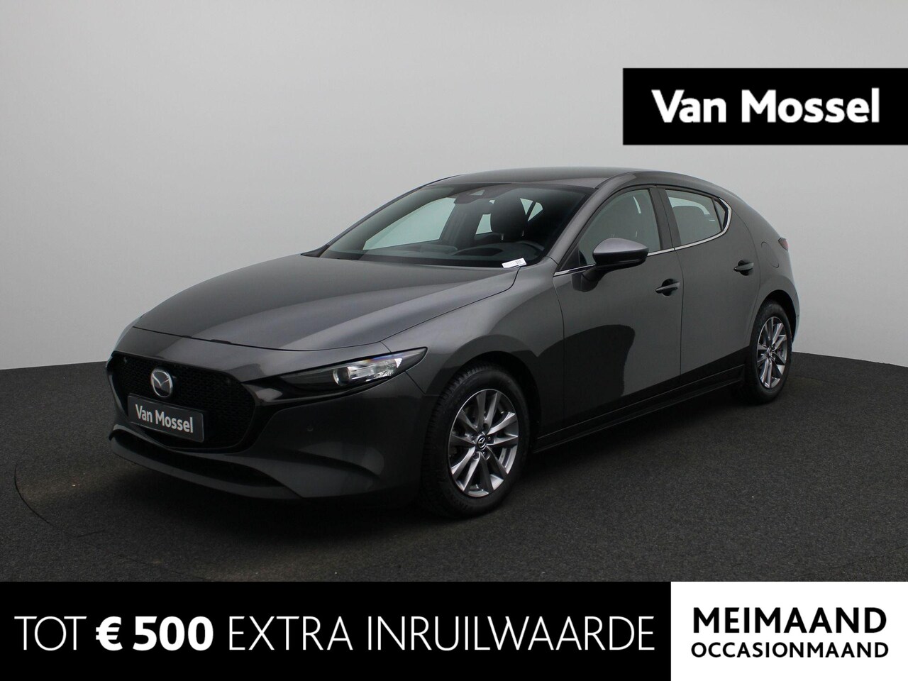 Mazda 3 - | Navigatie | Climate control | Parkeer sensoren | DAB | Stoel/Stuur verwarming | Camera | - AutoWereld.nl