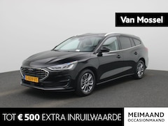 Ford Focus Wagon - 1.0 EcoBoost Hybrid Titanium Style NAVIGATIE | LICHTMETALEN VELGEN | CLIMA | CRUISE | BLUE