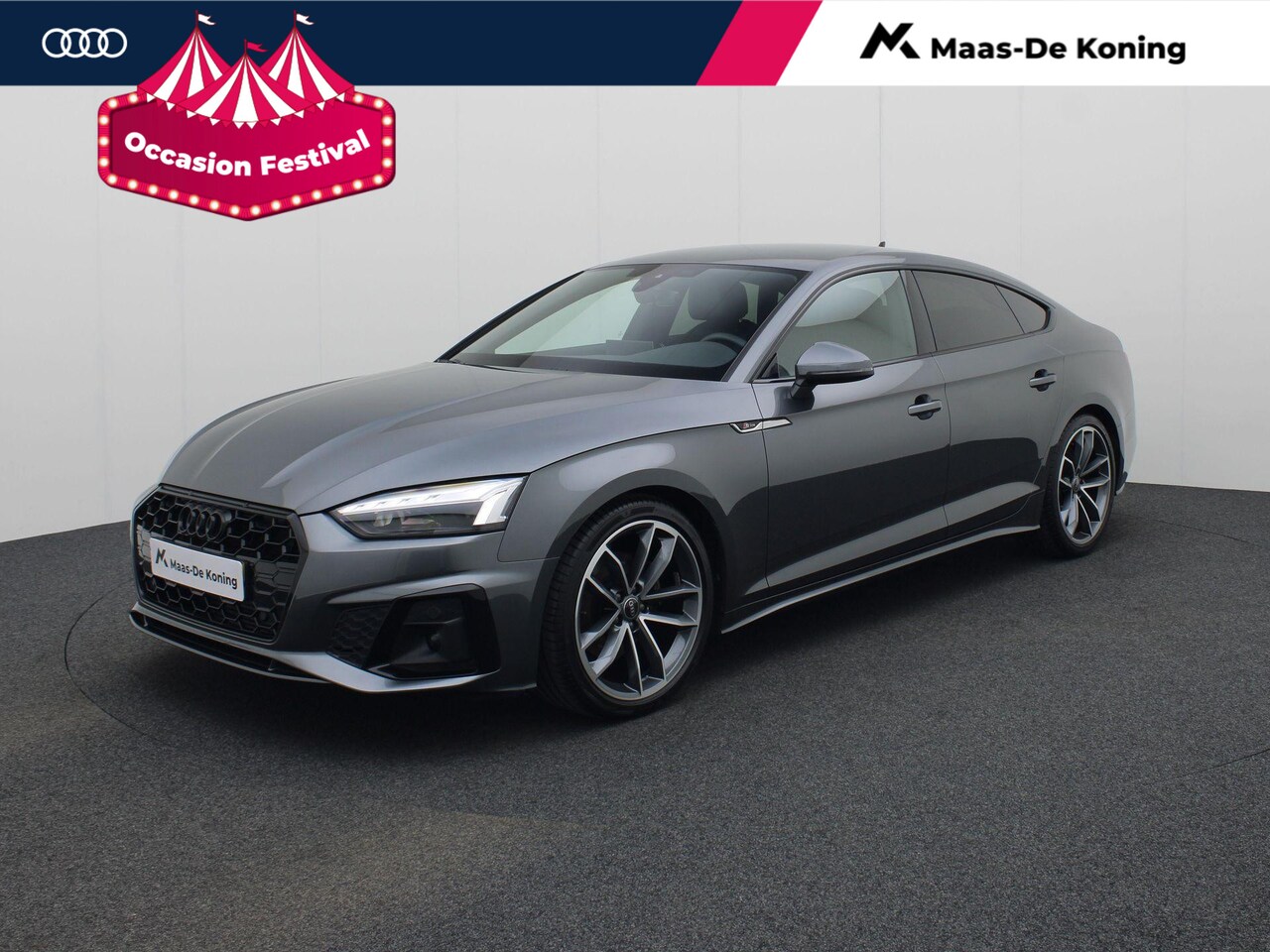 Audi A5 Sportback - 35 TFSI/150PK S edition Competition · Drive select · Leder/Stof · Stoelverwarming · Garant - AutoWereld.nl