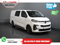 Citroën Jumpy - 2.0 HDI 180 pk Aut. DC Dubbel Cabine BPM VRIJ 2x Schuifdeur/ Virtual Cockpit/ Navi/ Carpla