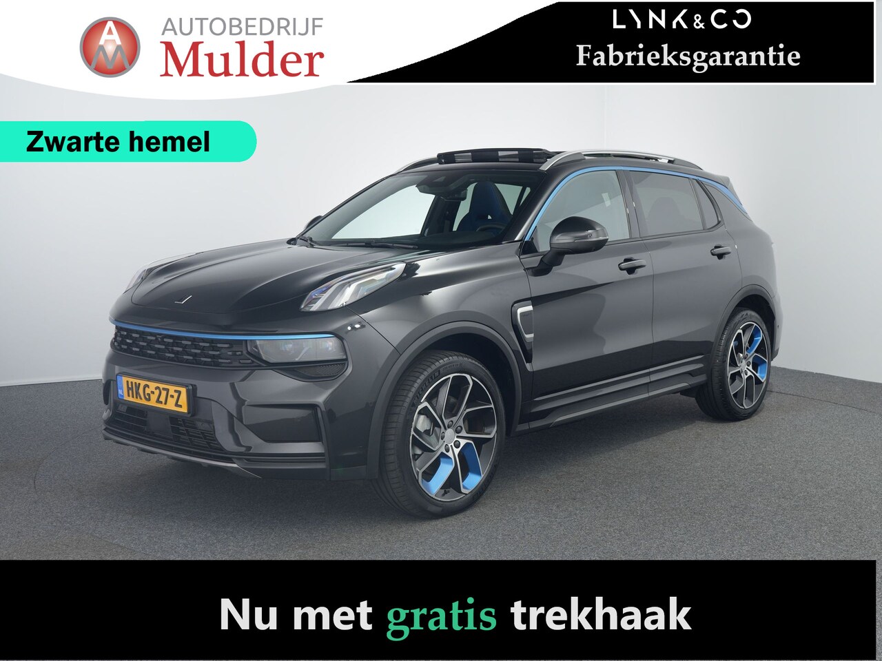 Lynk & Co 01 - 1.5  Zwarte hemel | Trekhaak | Pano | ACC | 360 Camera - AutoWereld.nl