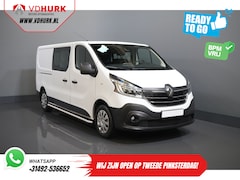 Renault Trafic - 2.0 dCi 120 pk L2 DC Dubbel Cabine BPM VRIJ Ready2Go LED/ 2x schuifdeur/ Sidebars/ Carplay