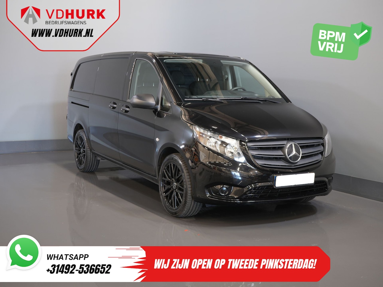 Mercedes-Benz Vito - 114 CDI Aut. L2 BPM VRIJ! Carplay/ Cruise /Camera /PDC V+A/ Trekhaak - AutoWereld.nl