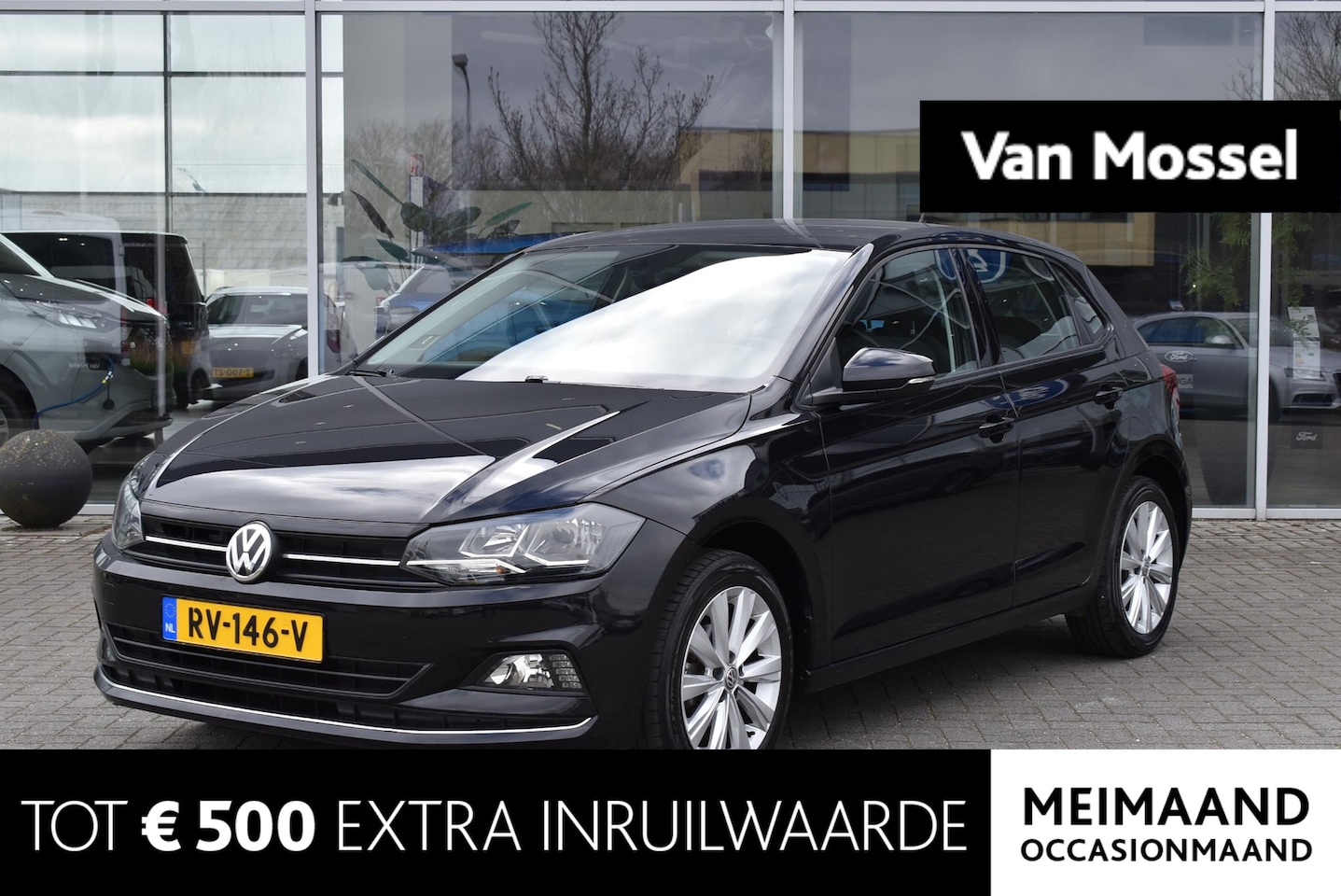 Volkswagen Polo - 1.0 TSI Highline | Climate Control | Adaptieve Cruise Control | Lichtmetalen Velgen | Appl - AutoWereld.nl