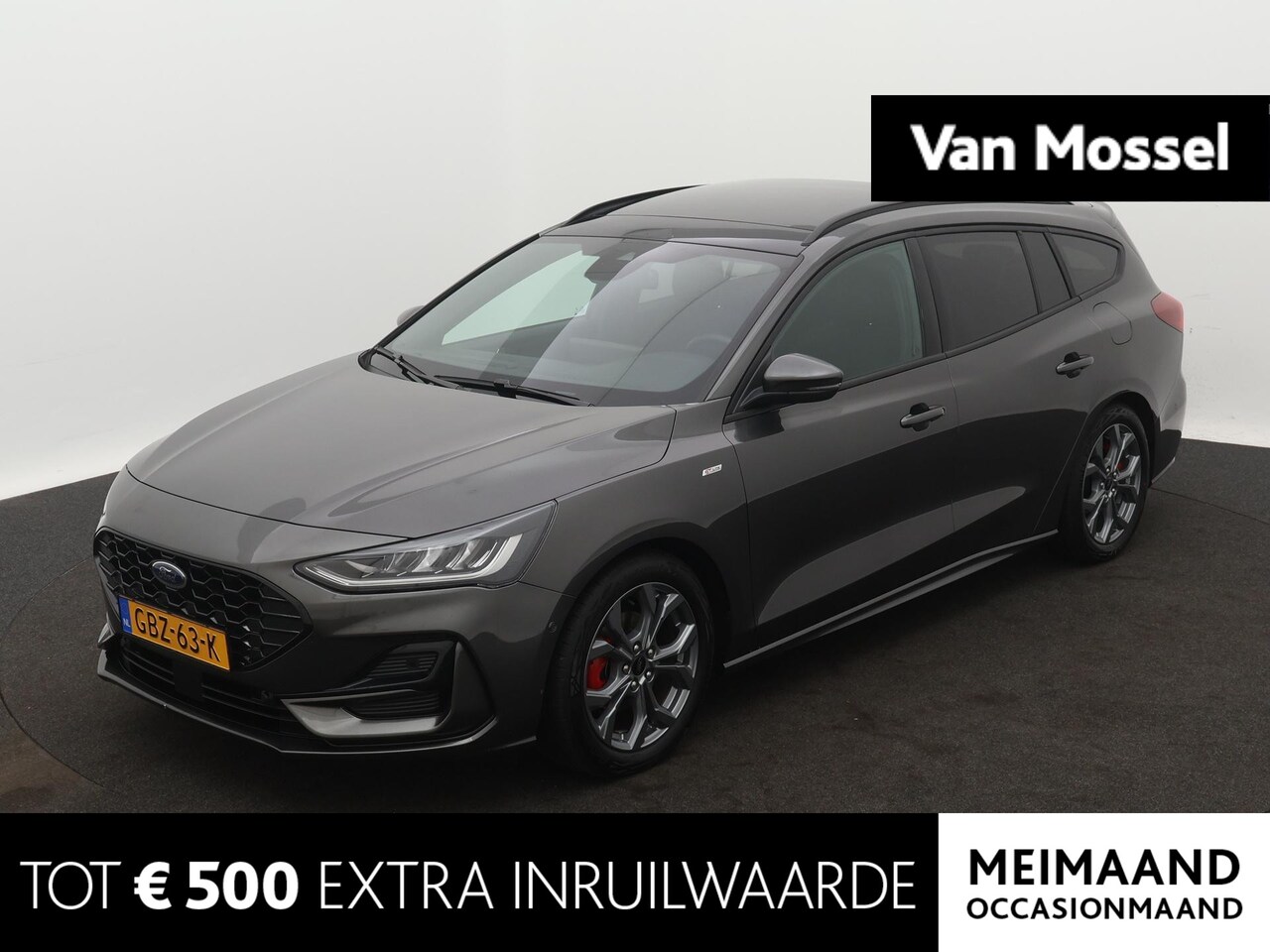 Ford Focus Wagon - 1.0 EcoBoost Hybrid ST Line X | AUTOMAAT | WINTERPACK | DRIVER ASSISTANCE PACK | MAGNETIC - AutoWereld.nl