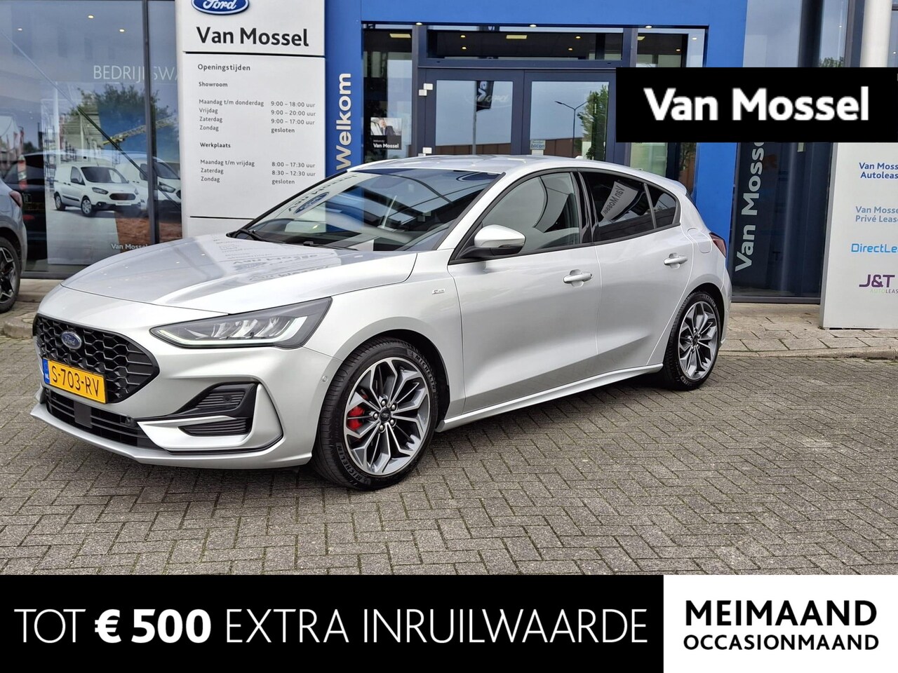 Ford Focus - 1.0 EcoBoost Hybrid ST Line X | 125 PK | Adaptive Cruise Control | Elektrische Voorruitver - AutoWereld.nl