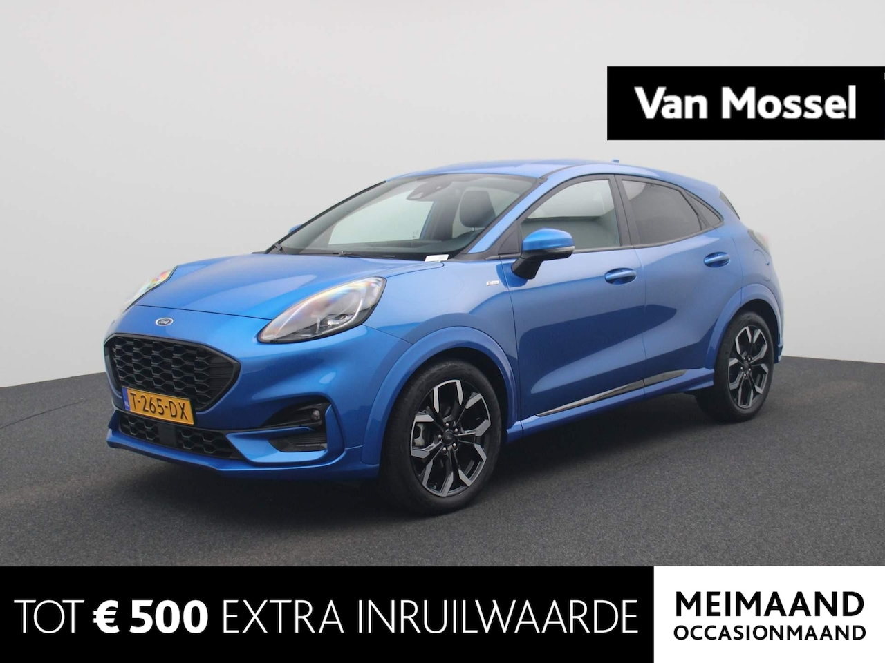 Ford Puma - 1.0 EcoBoost Hybrid ST-Line X | ECC | Navi | Half-Leder | LMV | PDC | LED | - AutoWereld.nl