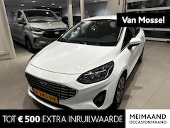Ford Fiesta - 1.0 EcoBoost Hybrid Titanium | Draadloos opladen | NAVI | Automaat | Parkeersensoren achte