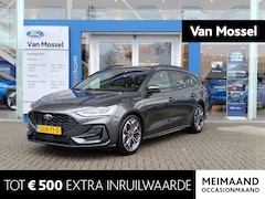 Ford Focus Wagon - 1.0 EcoBoost Hybrid ST Line X | Leder | Elektrische Achterklep | 18-Inch