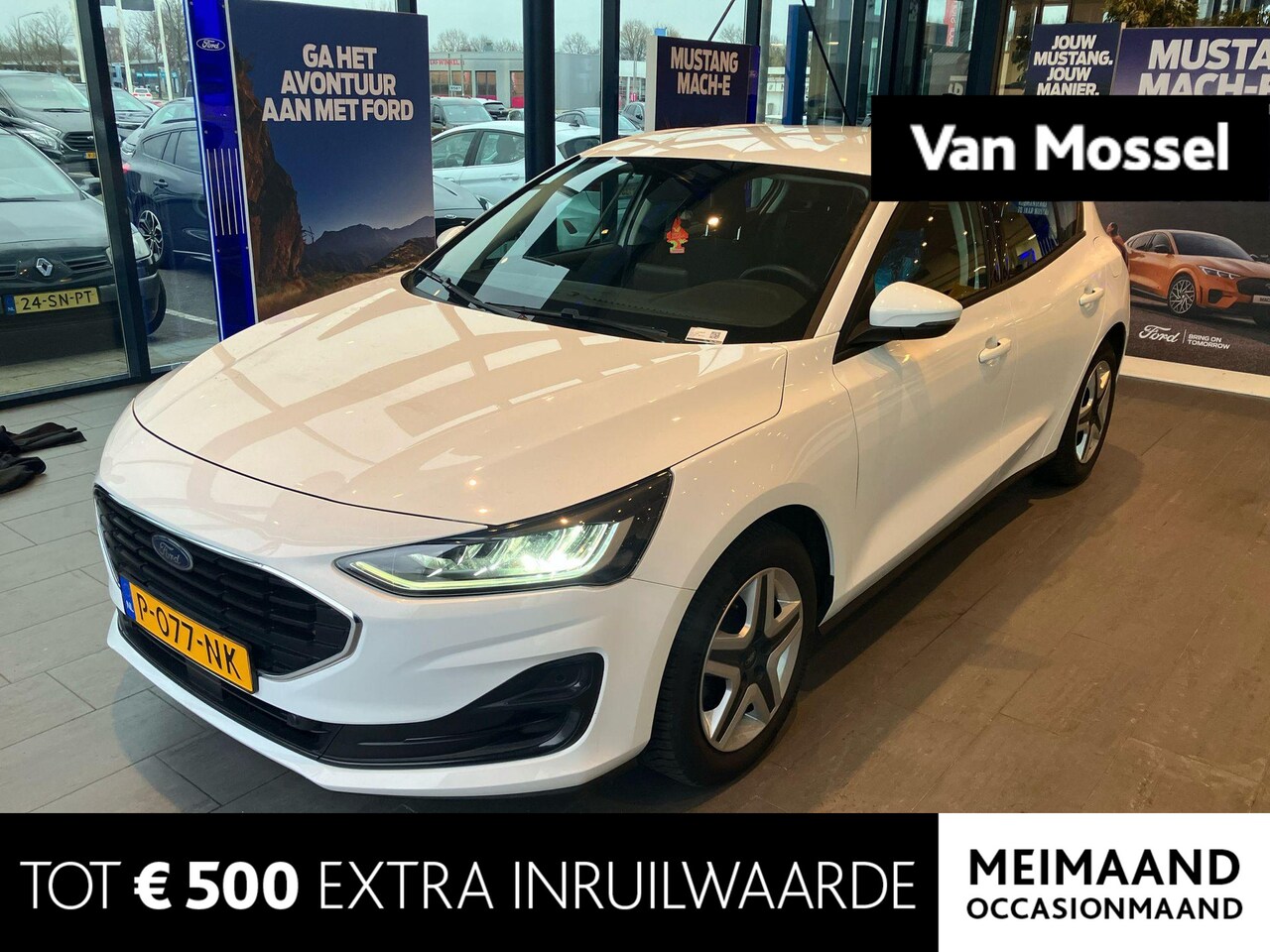 Ford Focus - 1.0 EcoBoost Hybrid Connected PDC | LMV | Cruise Control | Navigatie | Airco | Apple Carpl - AutoWereld.nl