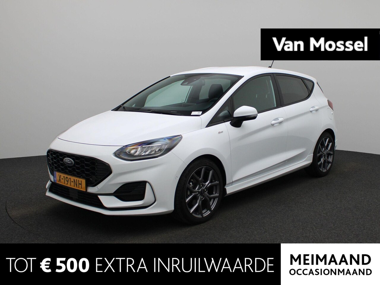 Ford Fiesta - 1.0 EcoBoost Hybrid ST-Line X | DRIVER ASSISTANCE PACK | PARKING PACK | WINTER PACK | FROZ - AutoWereld.nl
