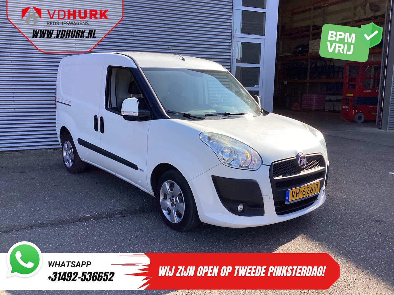Fiat Doblò Cargo - 1.6 MJ 105 pk Airco/ PDC/ Trekhaak - AutoWereld.nl