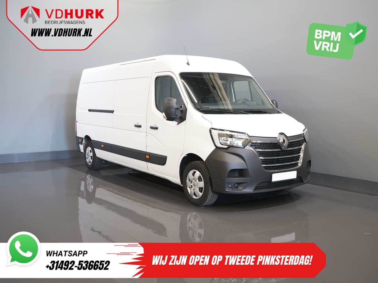 Renault Master - T35 2.3 dCi 180 pk L3H2 2.5t Trekverm./ Carplay/ Navi/ Cruise/ Camera/ PDC - AutoWereld.nl