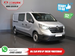 Renault Trafic - 2.0 dCi 130 pk L2 BPM VRIJ DC Dubbel Cabine LED/ 2xSchuifdeur/ Navi/ Carplay/ Camera/ PDC/