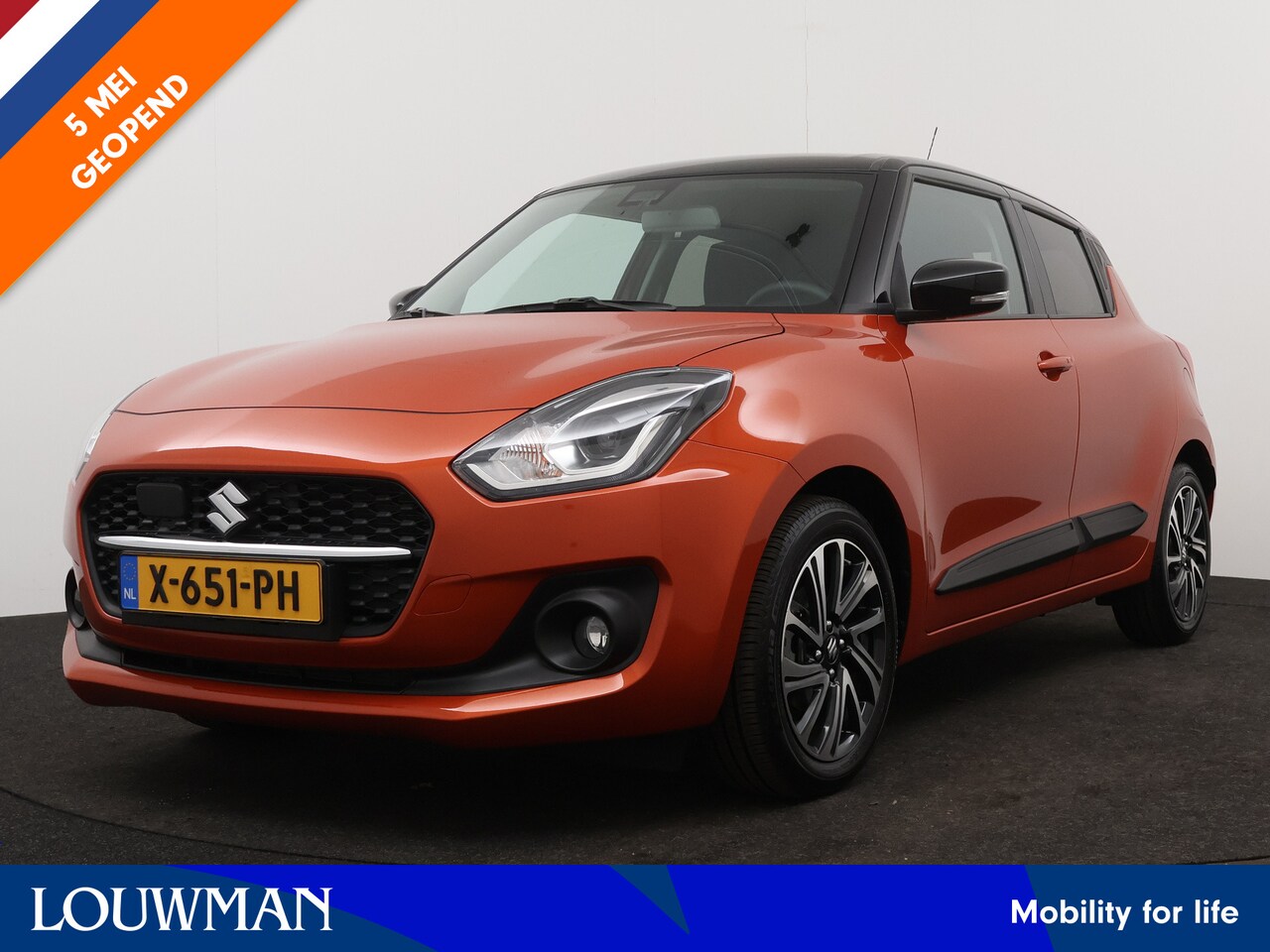 Suzuki Swift - 1.2 Style Smart Hybrid | Dodehoekdetector | Verwarmde voorstoelen | - AutoWereld.nl