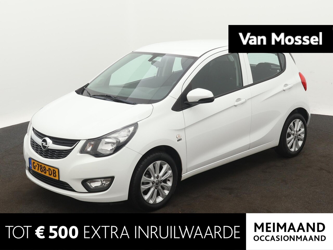 Opel Karl - 1.0 ecoFLEX 120 Jaar Edition | 75pk | Airco | Parkeersensoren | Lichtmetalen Velgen | 51.0 - AutoWereld.nl