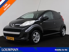 Peugeot 107 - 1.0-12V Black & Silver | Airco | Lichtmetalen velgen | Elektrische Ramen | Achterspoiler |