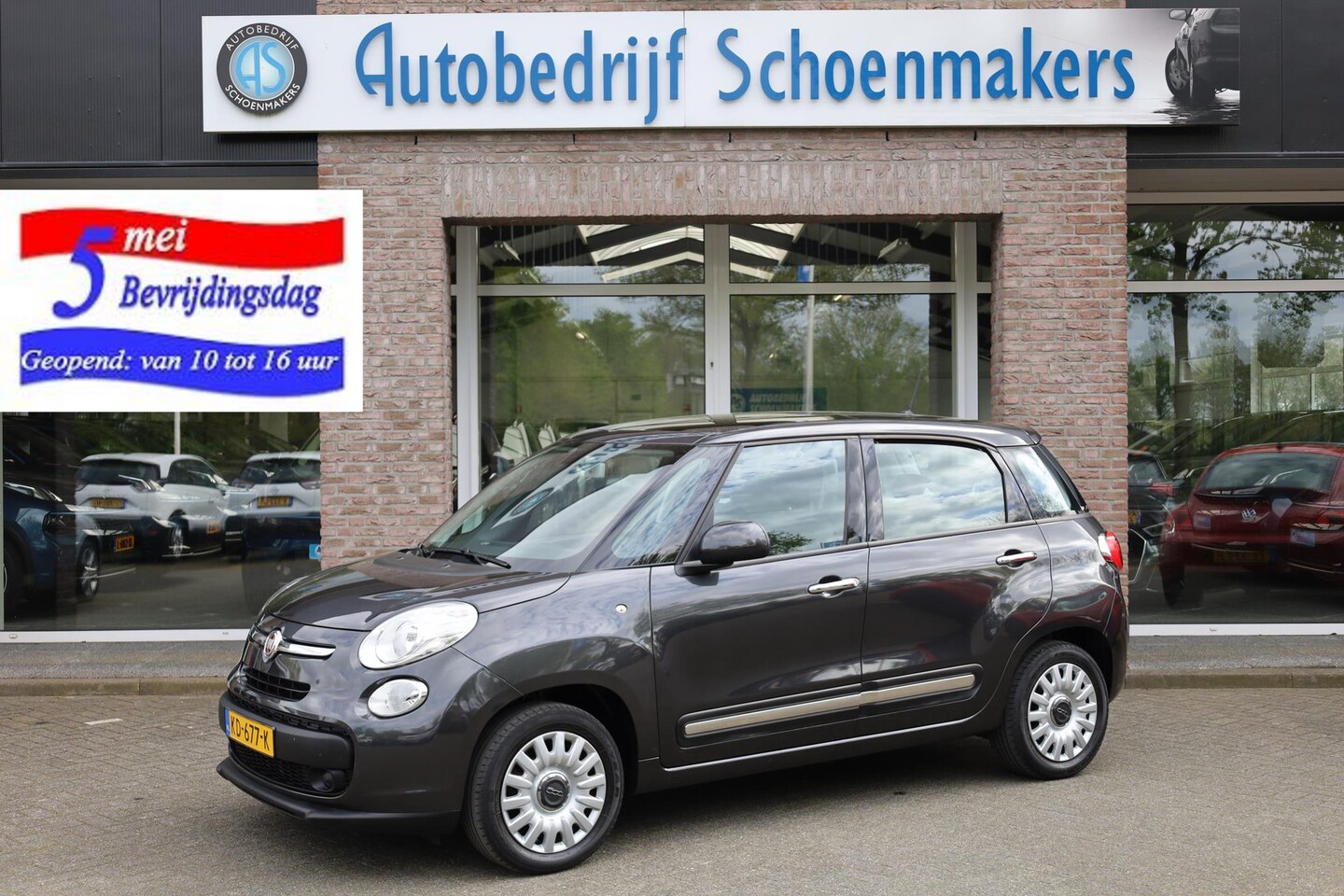 Fiat 500 L - 0.9 TwinAir PopStar LEER PANO STOELVERWARMING NAVI CRUISE STOELVERWARMING USB PDC AIRCO NA - AutoWereld.nl