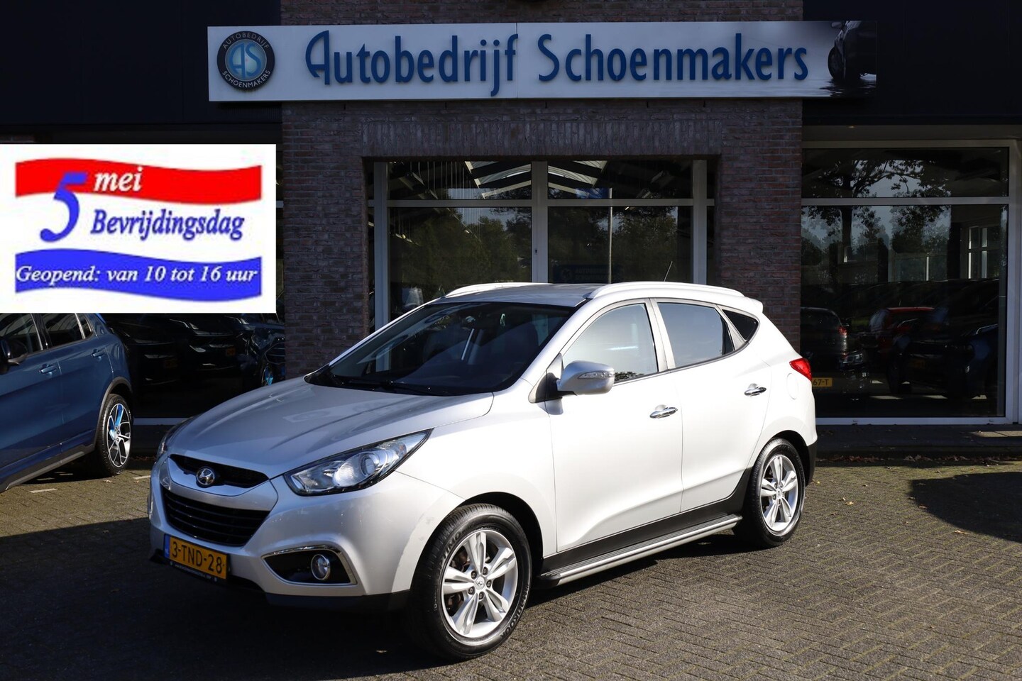 Hyundai ix35 - 1.6i GDI i-Magine CAMERA TREKHAAK NAVI STOELVERWARMING HALFLEDER DEALER-ONDERHOUDEN 2x-KEY - AutoWereld.nl