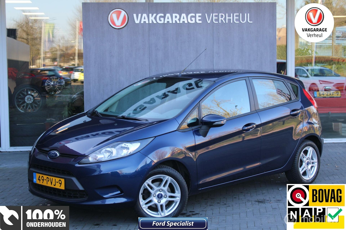 Ford Fiesta - 1.25 Limited|5Drs|Airco|Boekjes|Nap - AutoWereld.nl