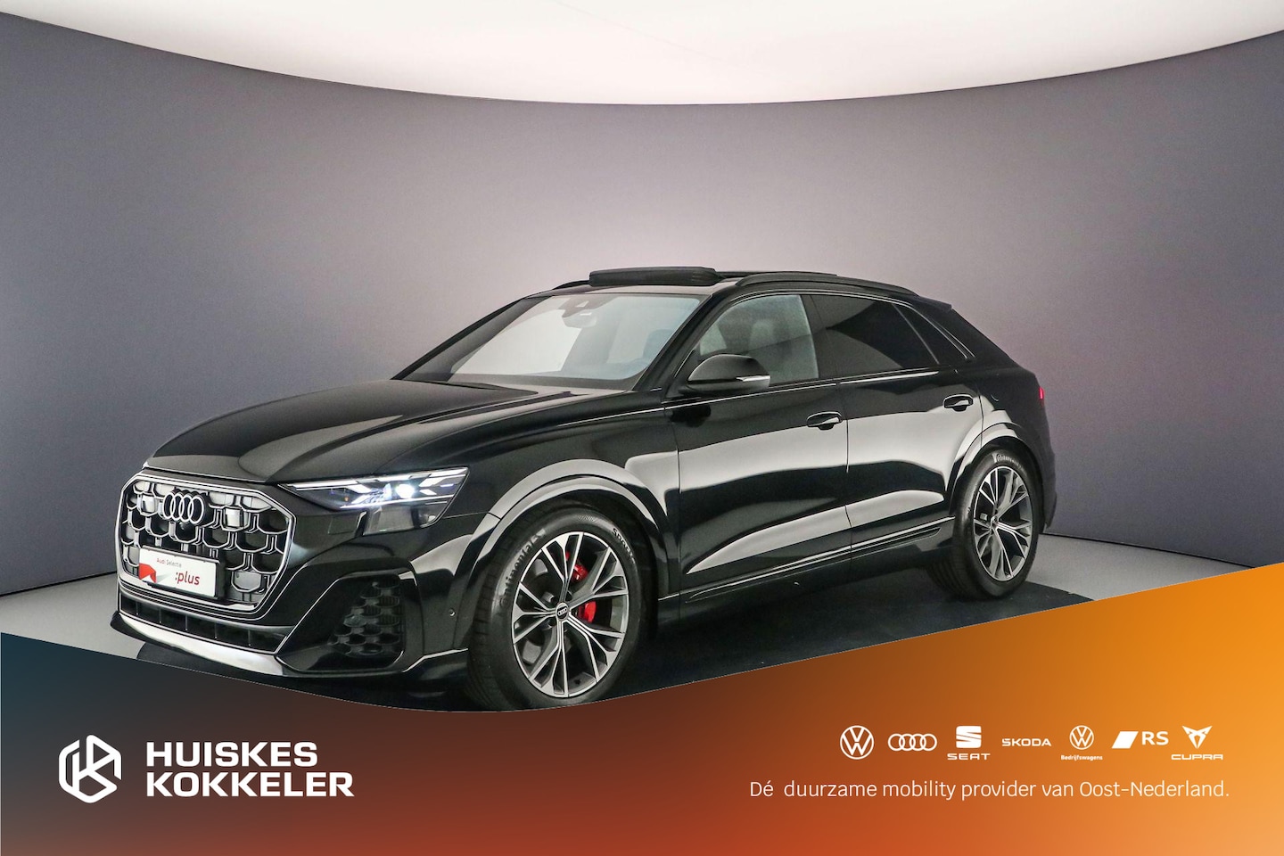 Audi Q8 - 60 TFSI e quattro Pro Line S Competition | Pano | B&O | S-Stoelen | Leder | Head Up | HD-M - AutoWereld.nl