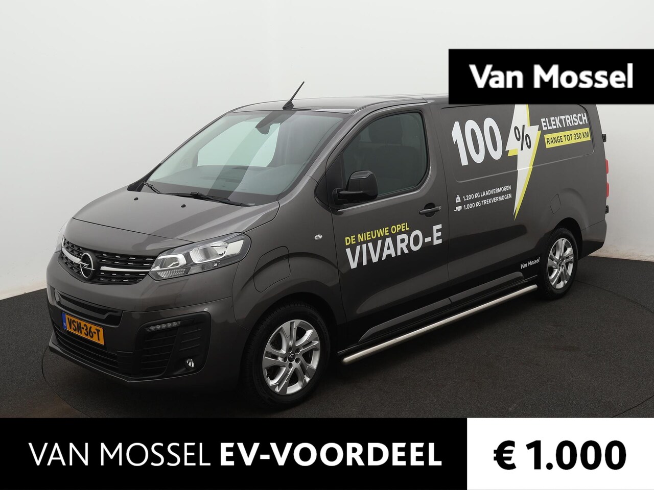 Opel Vivaro-e - L3H1 Edition 75 kWh | 136pk | Navi Pro | Lage Kilometerstand | Camera | Betimmering Laadru - AutoWereld.nl