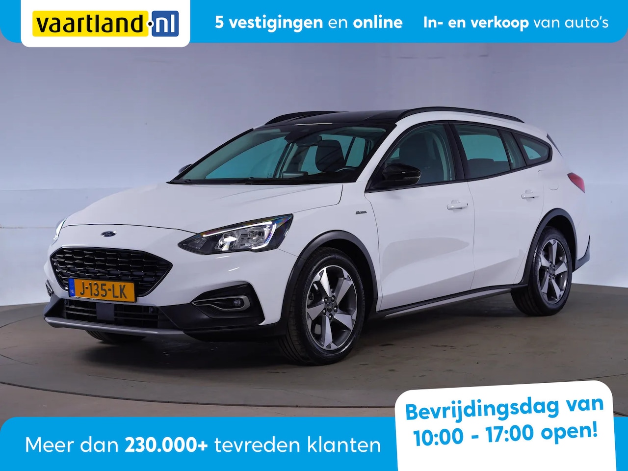 Ford Focus Wagon - 1.0 EcoBoost 125pk Active Business [ Navi Camera Clima PDC v+a ] - AutoWereld.nl