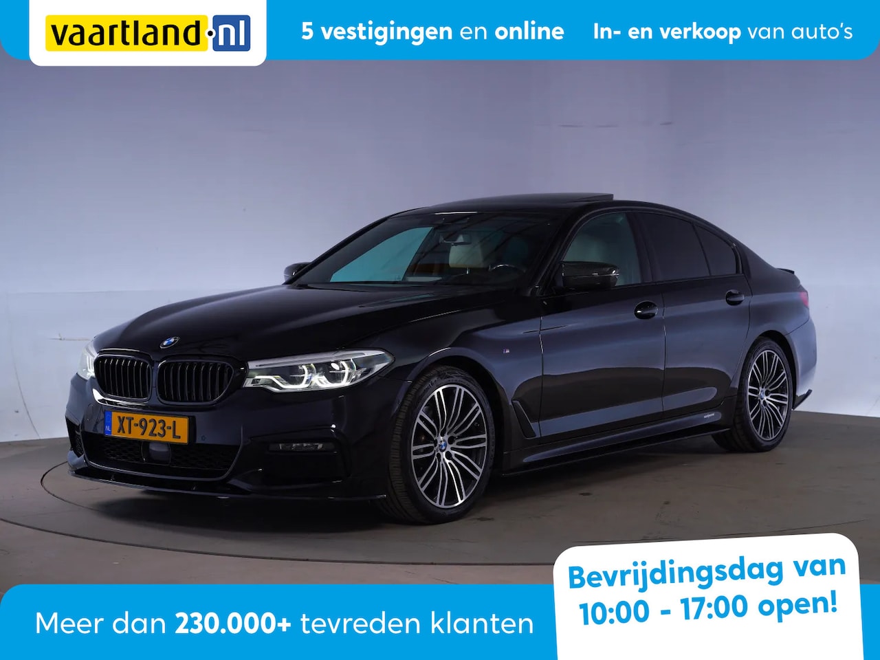 BMW 5-serie - 520i M-Sport High Executive Aut. [ Schuifdak Comfort-zetels Harman-Kardon ] - AutoWereld.nl