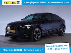 Audi e-tron Sportback - S 503pk Quattro [ Panorama B&O Leder Luchtvering ]