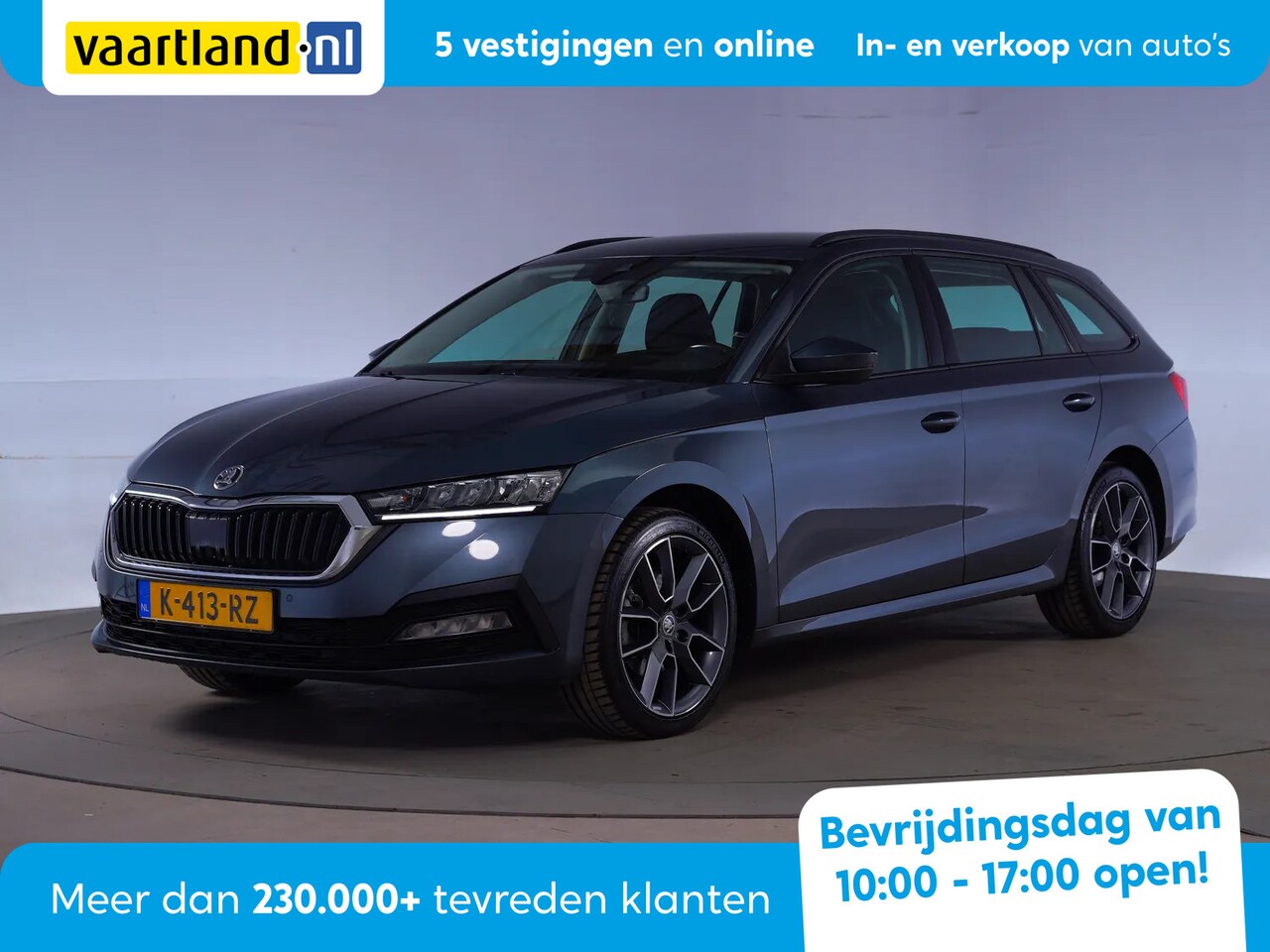 Skoda Octavia Combi - 1.0 e-TSI Business Edition Aut. [ Navi LED Stoelverwarming ] - AutoWereld.nl