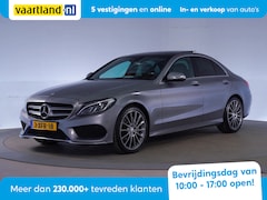 Mercedes-Benz C-klasse - 180 Prestige AMG Pakket Aut. [ Schuifdak Pano Half Leer Led ]