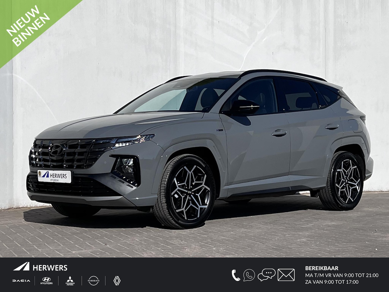 Hyundai Tucson - 1.6 T-GDI HEV N Line Automaat / Dealer onderhouden / Afneembare trekhaak 1.650kg / Navigat - AutoWereld.nl