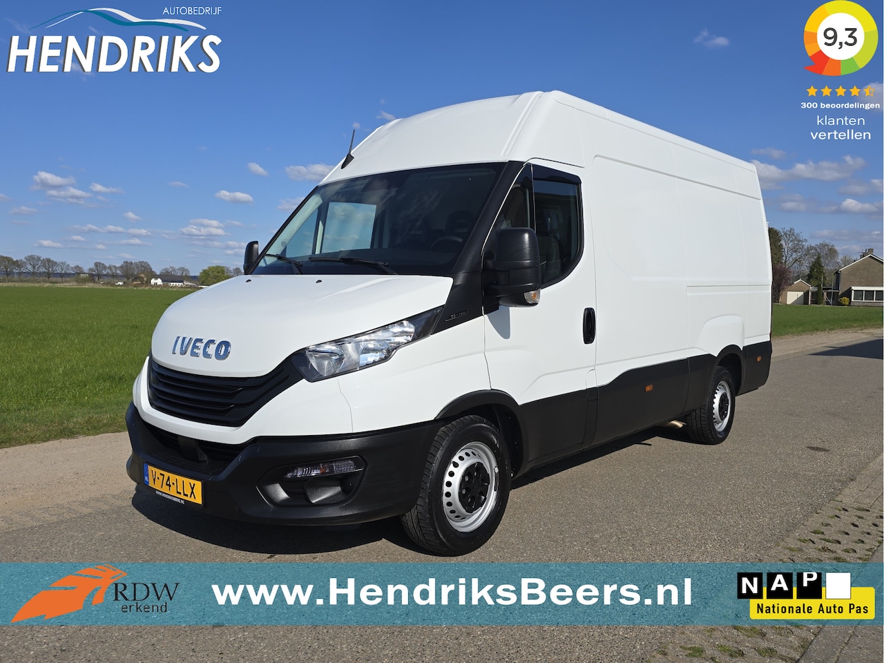 Iveco Daily - 35S14V 2.3 352L H2 - 140 Pk - Euro 6 - Airco - Cruise Control - AutoWereld.nl