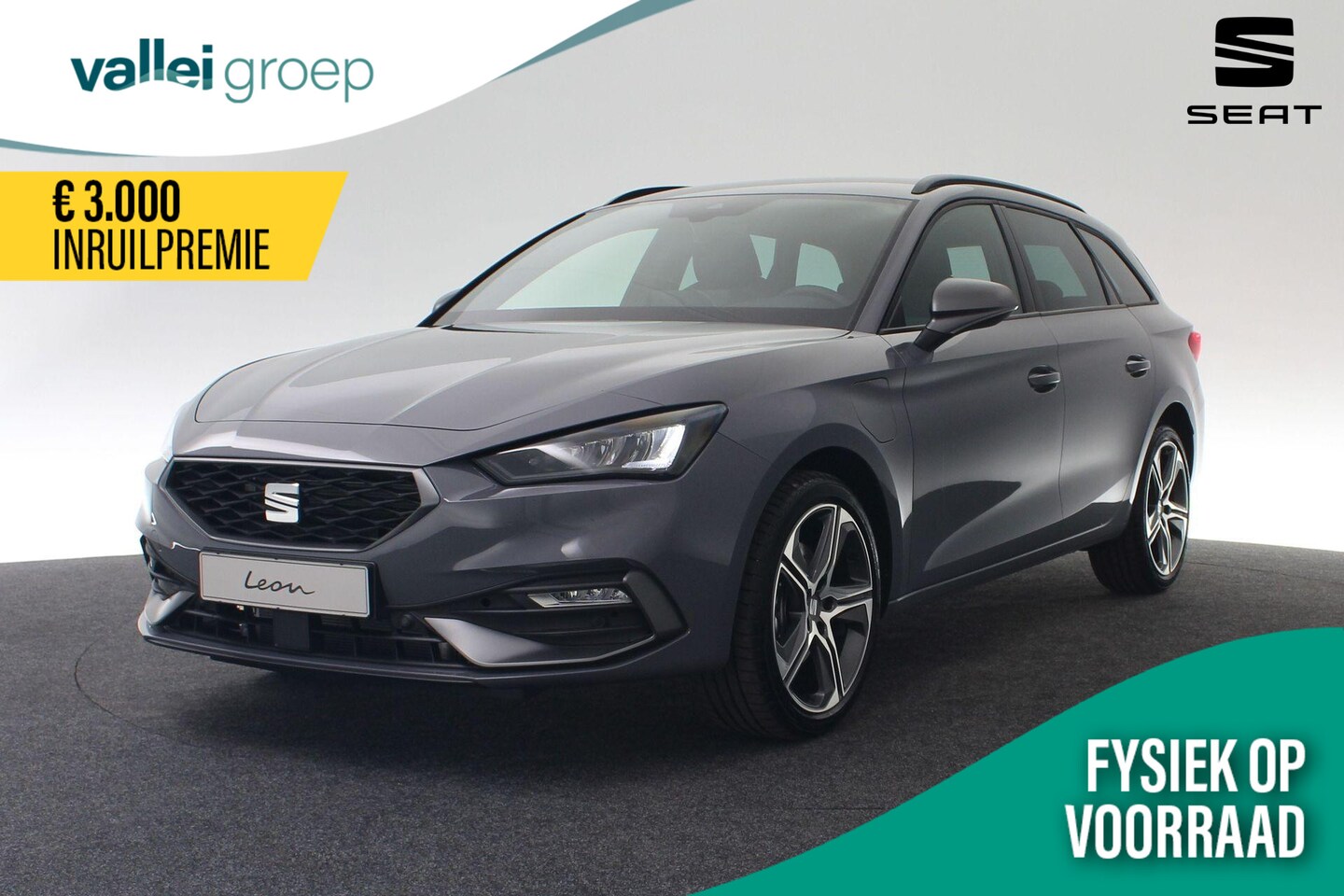 Seat Leon - FR First Edition 1.5 TSI eHybrid 150 kW / 204 pk DSG | LED | Side Assist | Camera | Privac - AutoWereld.nl