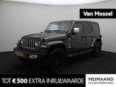 Jeep Wrangler Unlimited - 4xe 380 Sahara | Cabrio/Schuifdak | Nieuwe 22'' LM Brute Velgen | Parkeercamera | Lederen