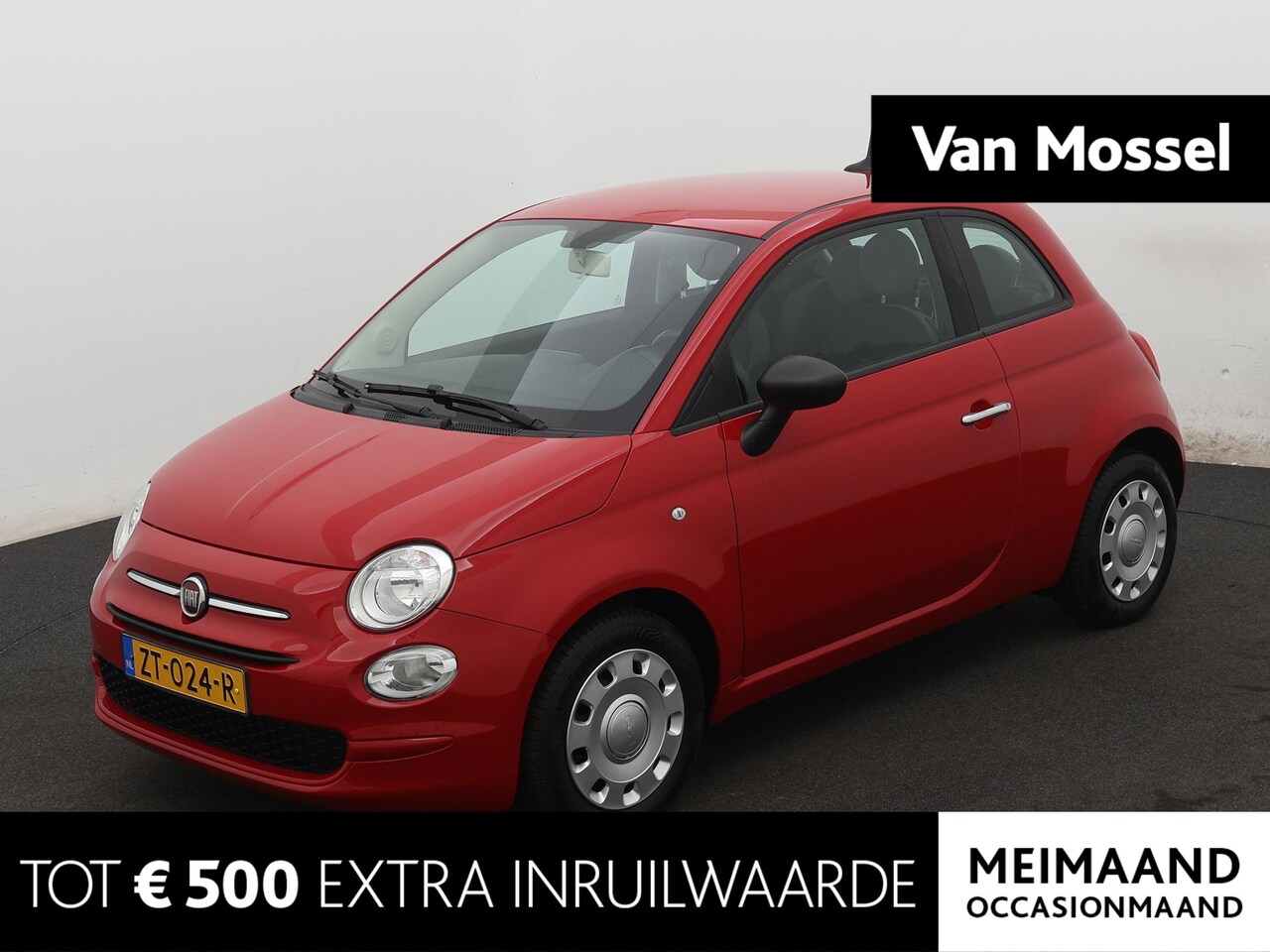 Fiat 500 - 0.9 TwinAir Turbo Young | Airco | Cruise control | Blue tooth | - AutoWereld.nl