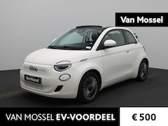 Fiat 500 C - 500e Icon 42 kWh | Navigatie | Cruise Controle | Parkeersensoren | Apple carplay/ Android