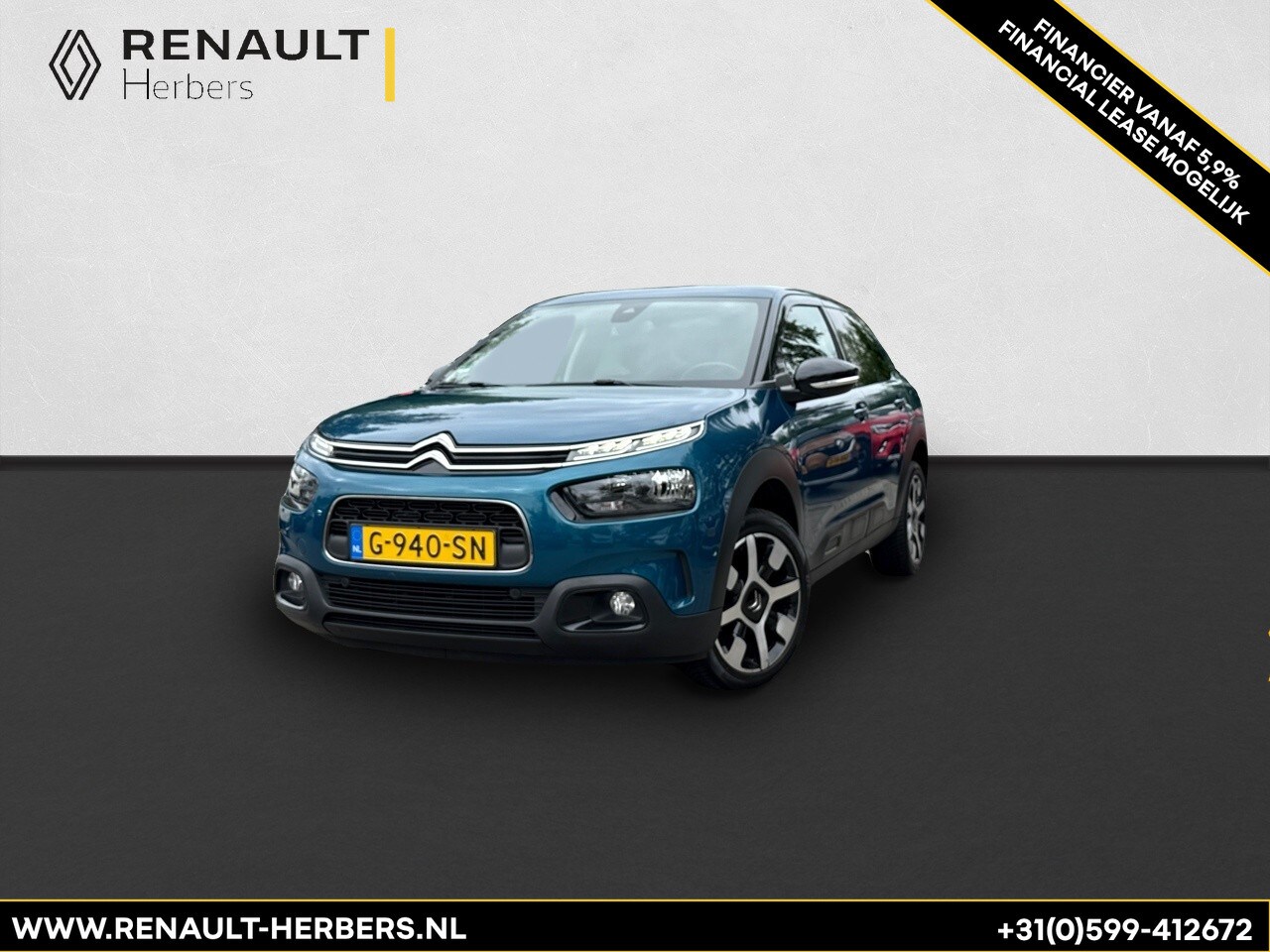 Citroën C4 Cactus - 1.2 PureTech Business Plus NAVI / CAMERA / ALL SEASON - AutoWereld.nl