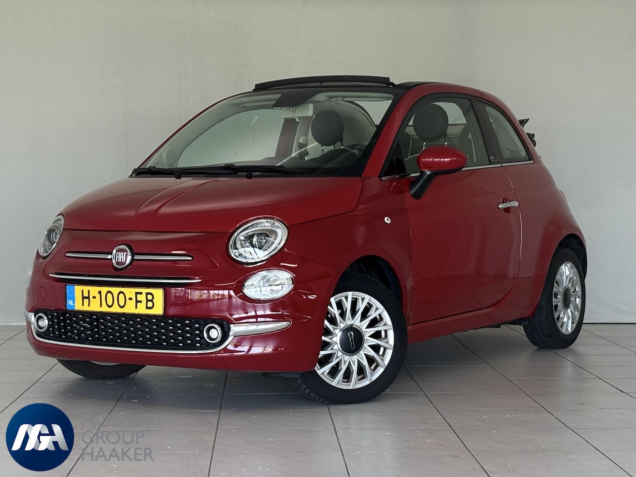 Fiat 500 C - 0.9 TwinAir Turbo Lounge I Apple-Android I Airconditioning I Cruise Control - AutoWereld.nl