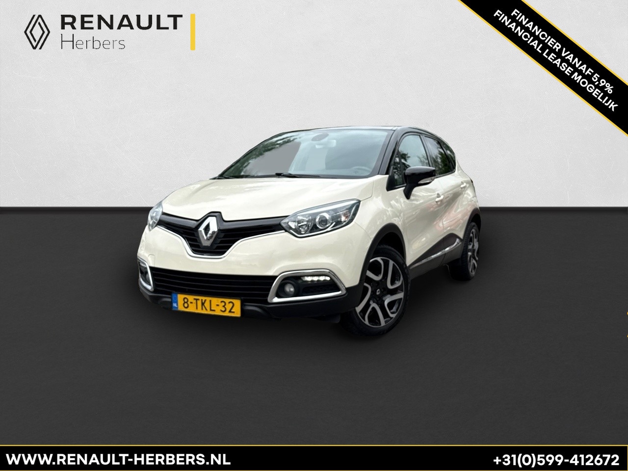Renault Captur - 1.5 dCi Dynamique NAVI / CAMERA / TREKHAAK / AUTOMAAT - AutoWereld.nl