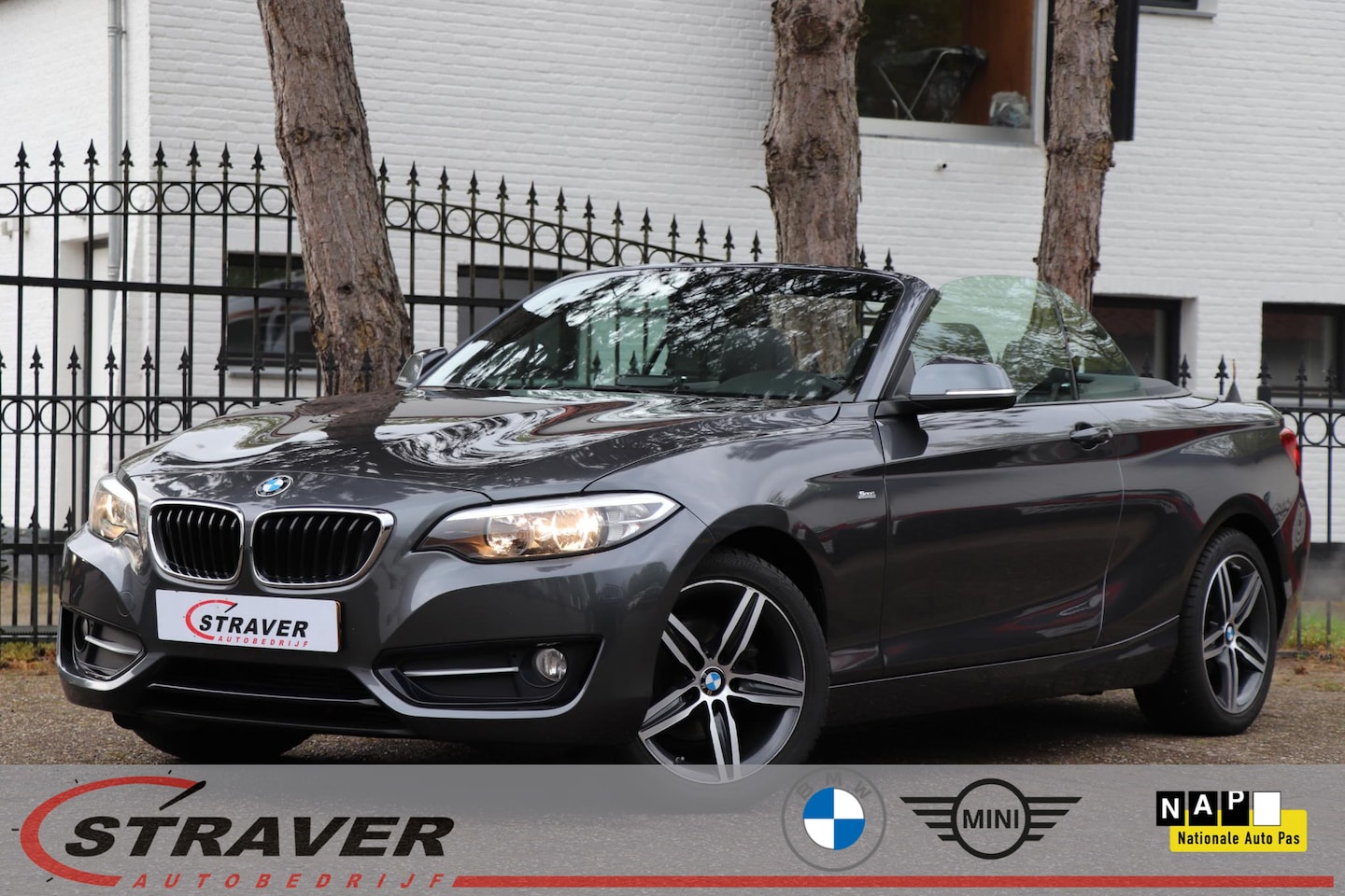 BMW 2-serie Cabrio - 218i Executive |Sport line |Lederen bekleding - AutoWereld.nl